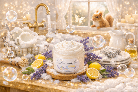 Cake vaisselle "Citron et Lavande"