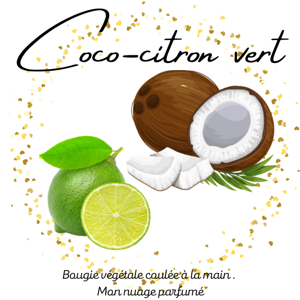 COCO-CITRON VERT (gamme fleurie/exotique)