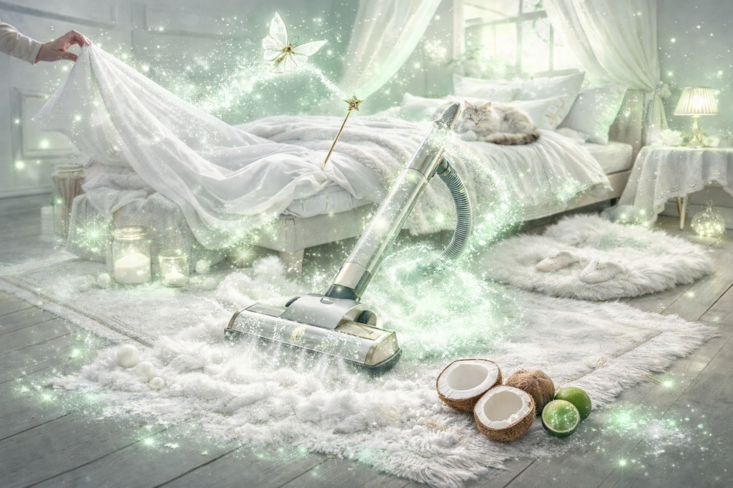 Poudre magique - Coco-citron vert