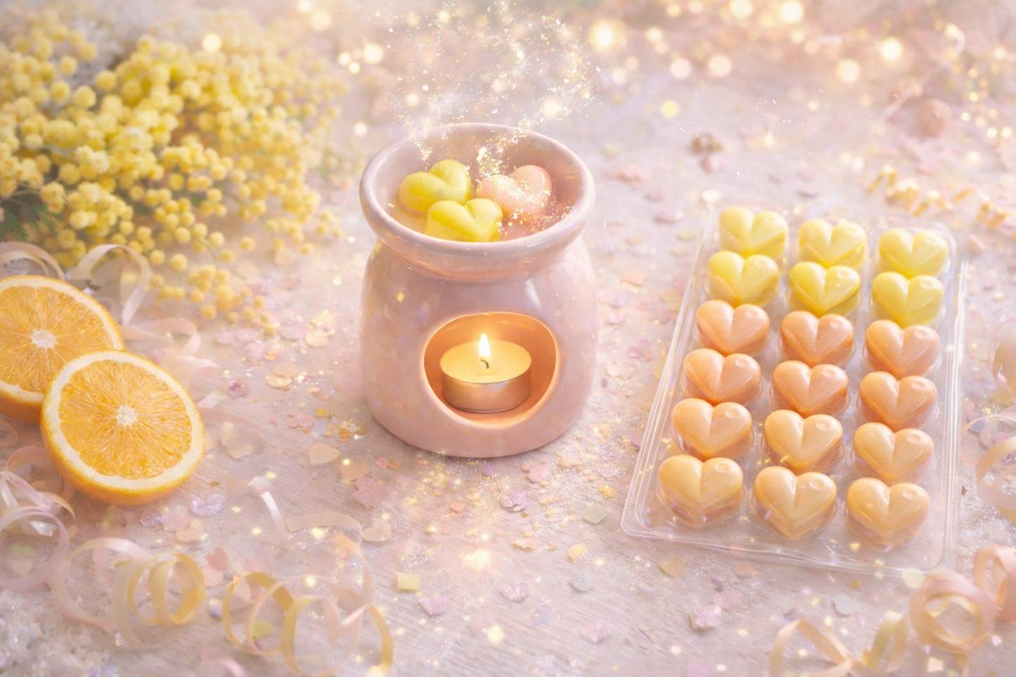 ✨ Coffret Signature – 18 Fondants Parfumés Cœur