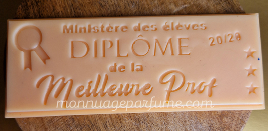 Tablette "Diplôme de la meilleur prof"