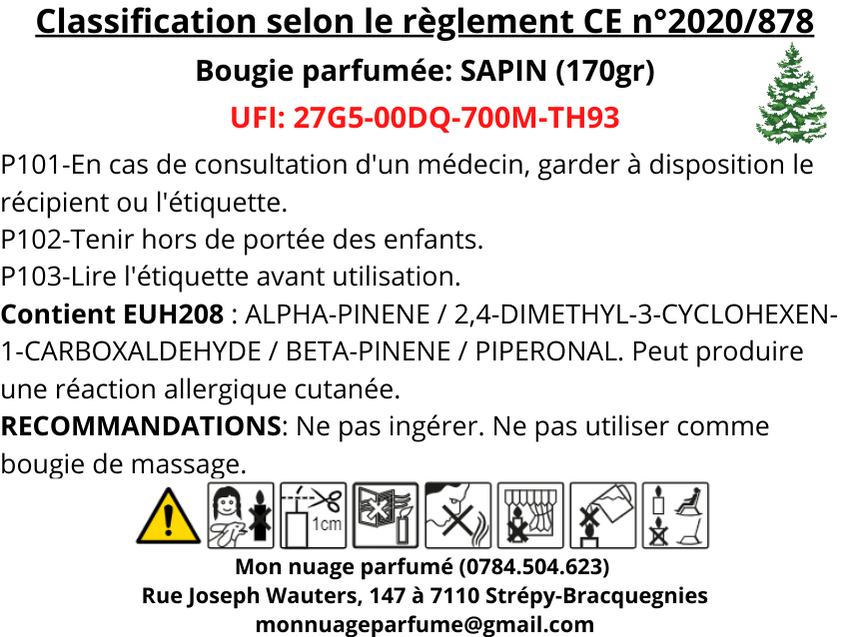 SAPIN (gamme conte de Noël)