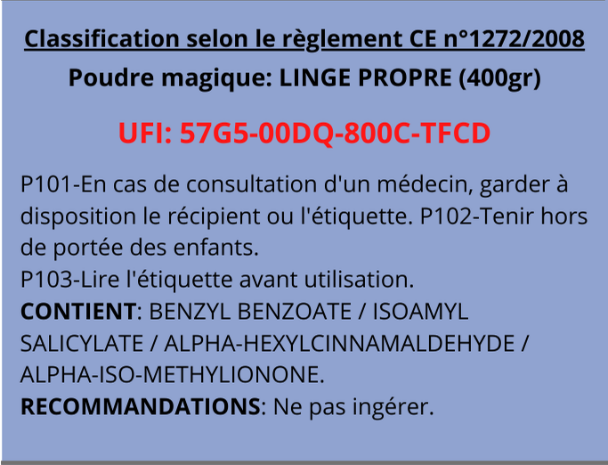 Linge propre