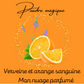 Verveine et orange sanguine