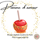 Fondant individuel "POMME D'AMOUR"