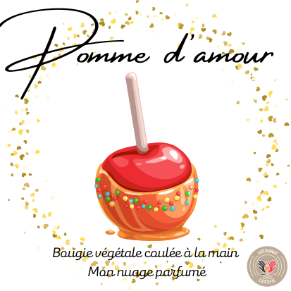 Fondant individuel "POMME D'AMOUR"