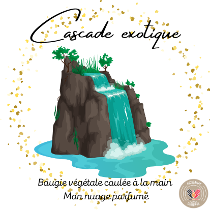 Fondant individuel "Cascade exotique"