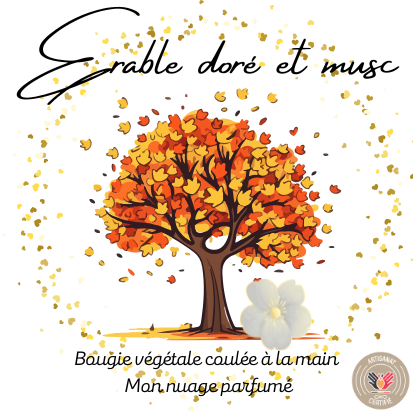 Fondant individuel "ERABLE DORE ET MUSC"