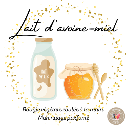 LAIT D'AVOINE ET MIEL