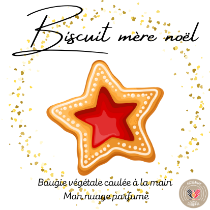 Fondant individuel "Biscuit de Mère Noël"