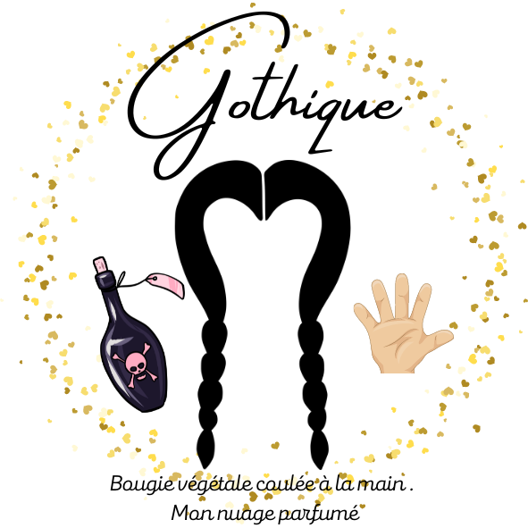 Bougie gourmande "GOTHIQUE"