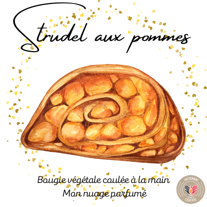 Fondant individuel "STRUDEL AUX POMMES"