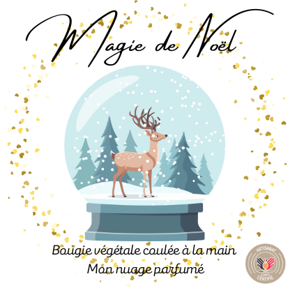 Fondant individuel "Magie de Noël"