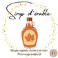 SIROP D'ERABLE