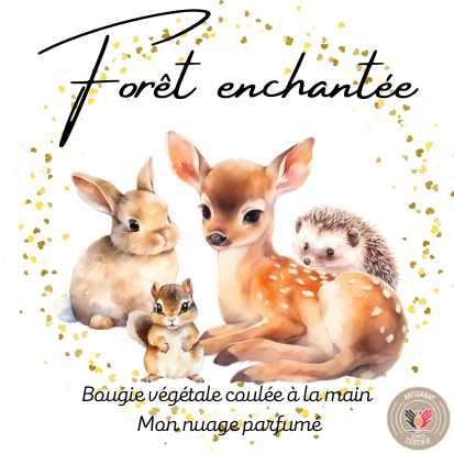 Fondant individuel "FORET ENCHANTEE"
