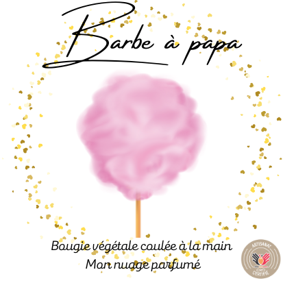 Fondant individuel "BARBE A PAPA"