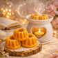 Fondant parfumé individuel - Beurre de cacahuète