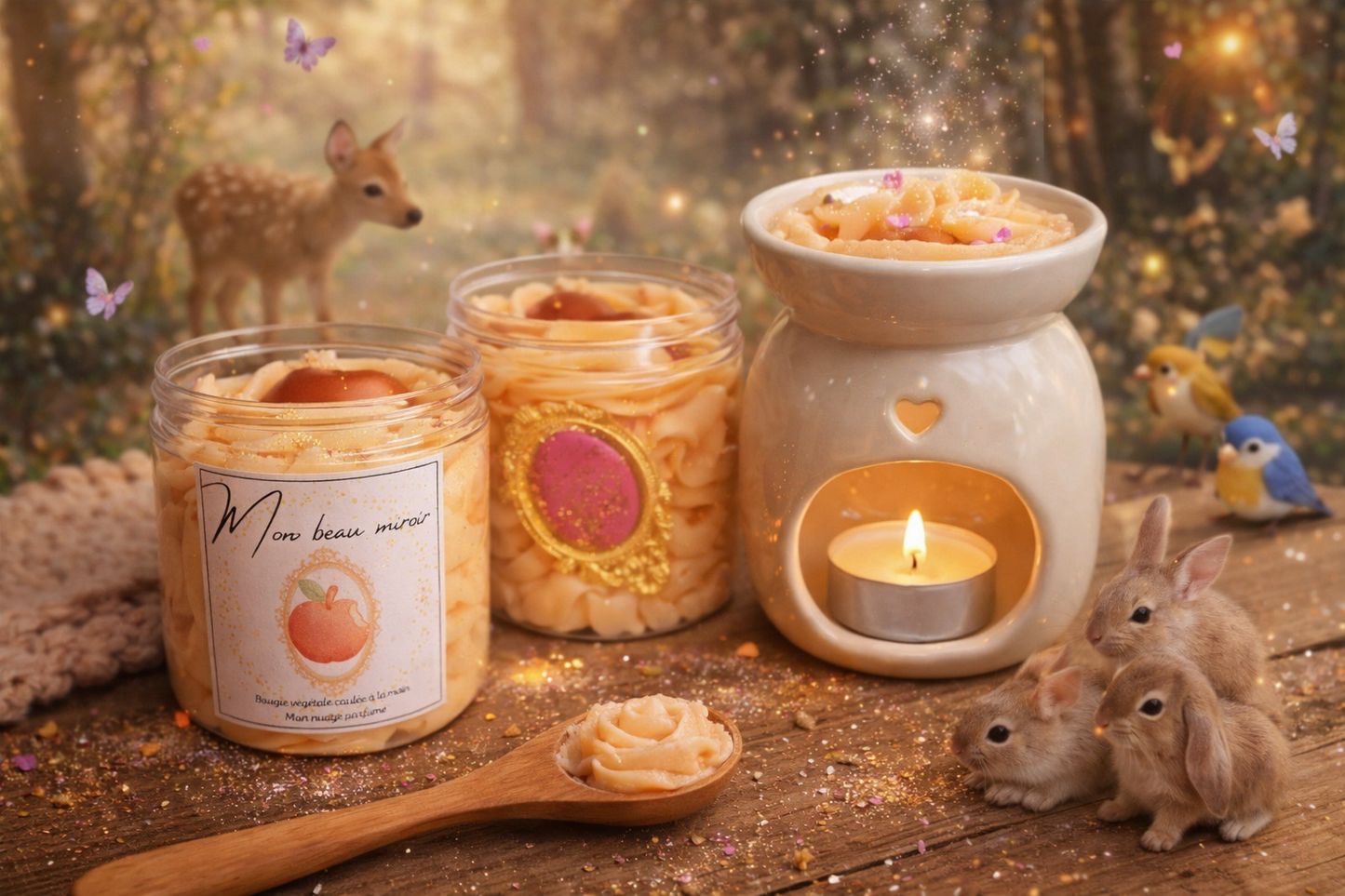 🍑 Fondant Crémeux Parfumé – Mon beau miroir