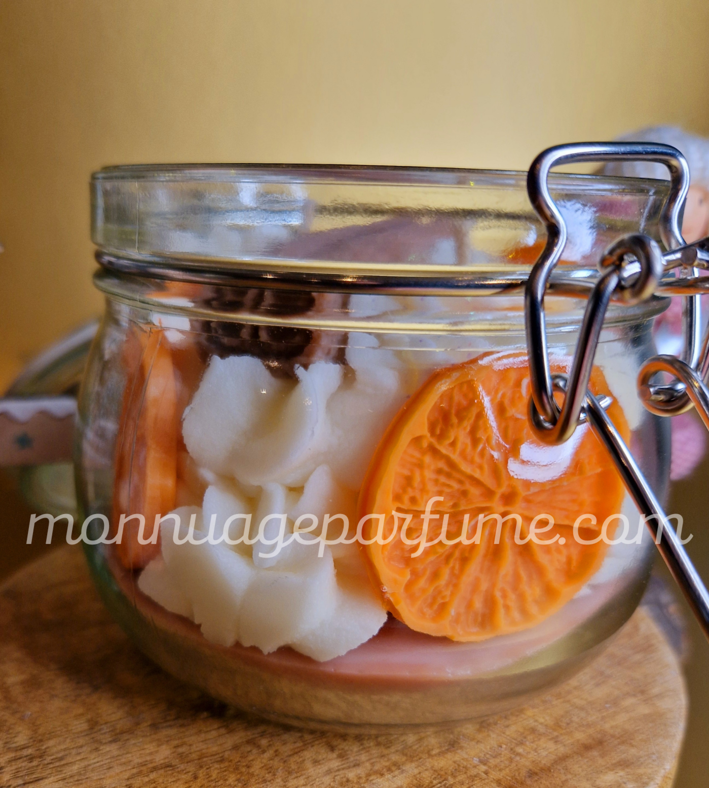 Bougie gourmande "Vin chaud"