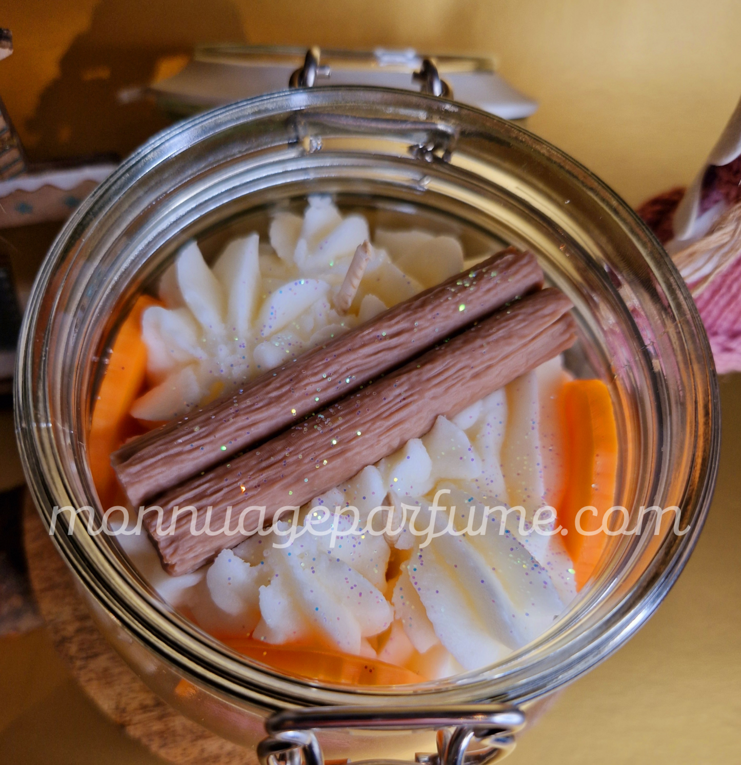 Bougie gourmande "Vin chaud"