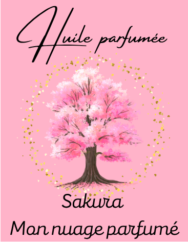 Huile parfumée "Sakura"