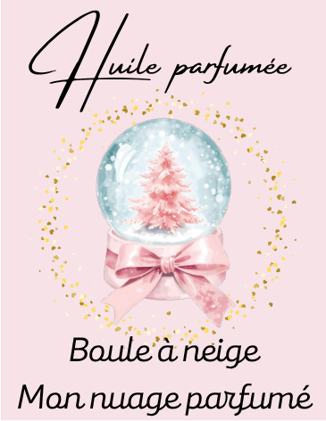 Huile parfumée "Boule à neige"