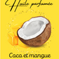 Huile parfumée "Coco et mangue"