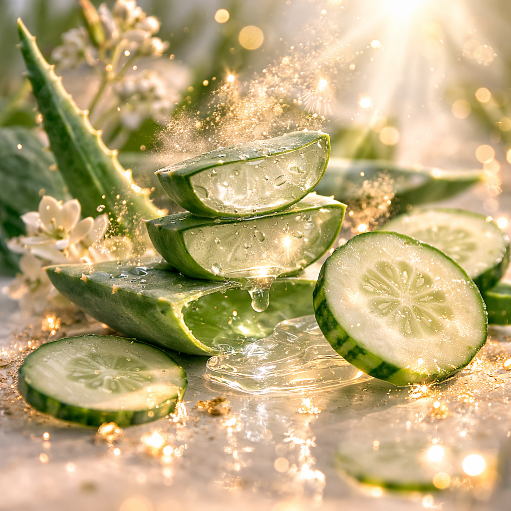 Fondant parfumé individuel - Aloe vera concombre