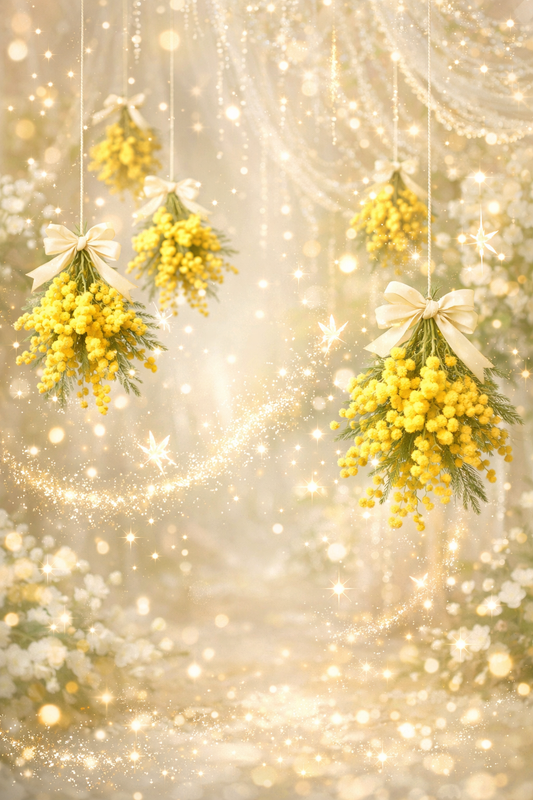 🕯️ Bougie parfumée classique - Mimosa