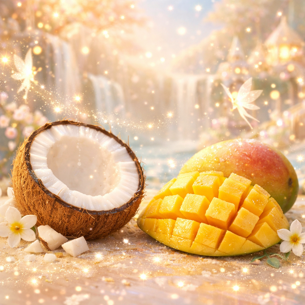 Fondant parfumé individuel - Coco mangue