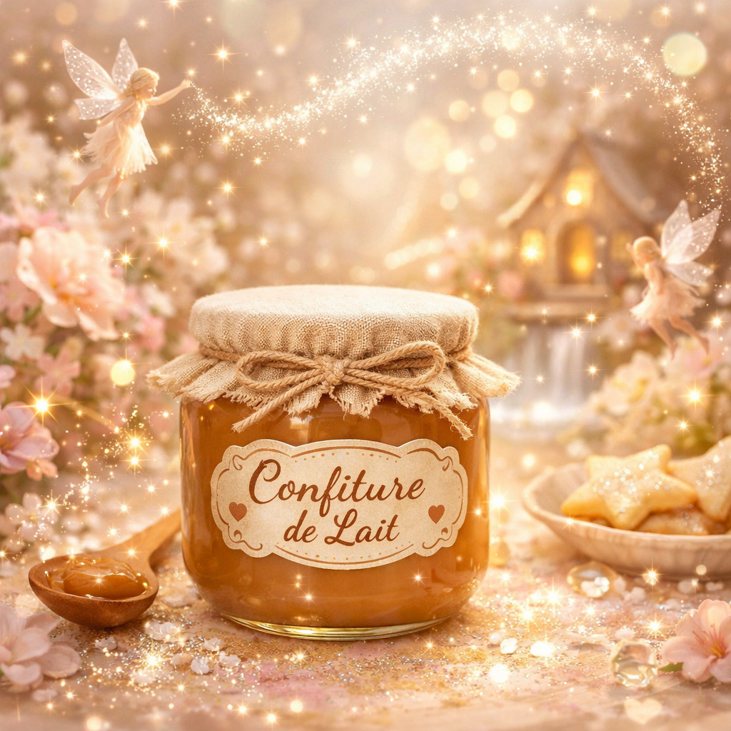Fondant parfumé individuel - Confiture de lait