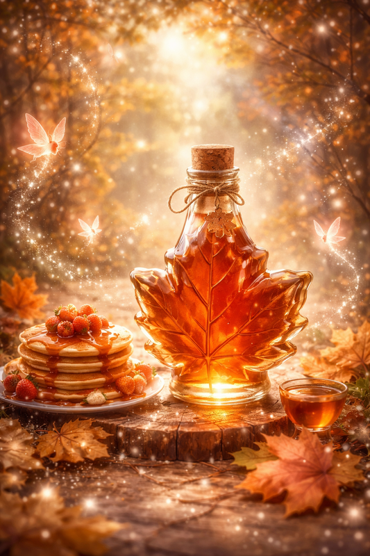 🕯️ Bougie parfumée classique - Sirop d'érable