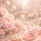 Fondant parfumé individuel - Pivoine et blush
