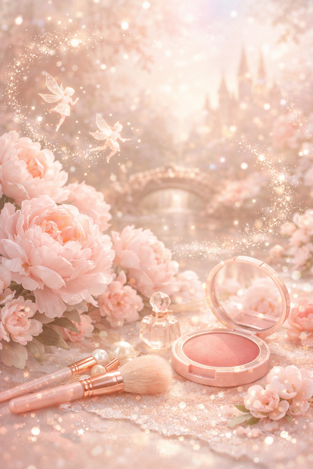 Fondant parfumé individuel - Pivoine et blush