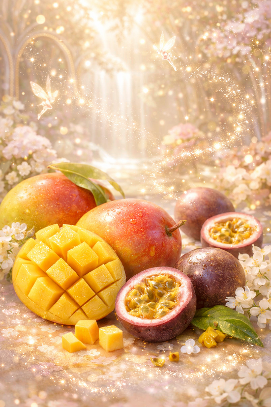Fondant parfumé individuel - Mangue fruit de la passion