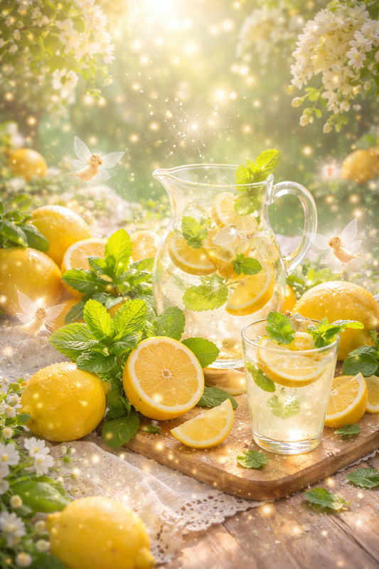 🕯️ Bougie parfumée classique - Menthe citronnée