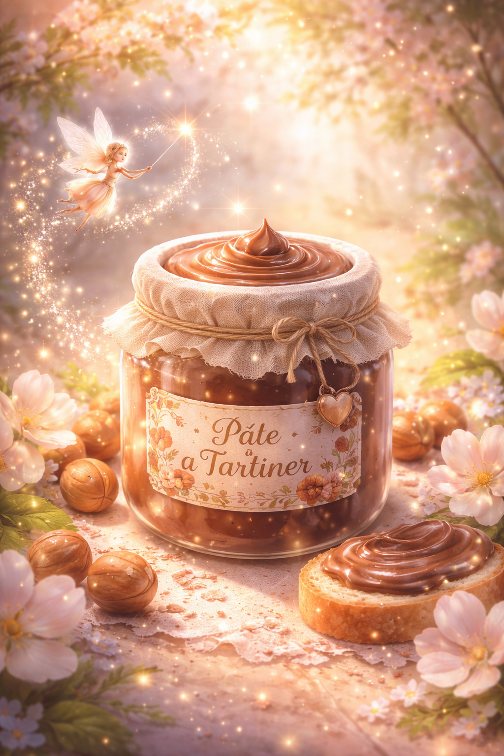 Fondant parfumé individuel - Pâte à tartiner