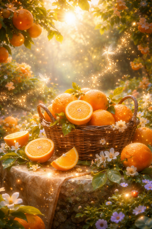 🕯️ Bougie parfumée classique - Orange