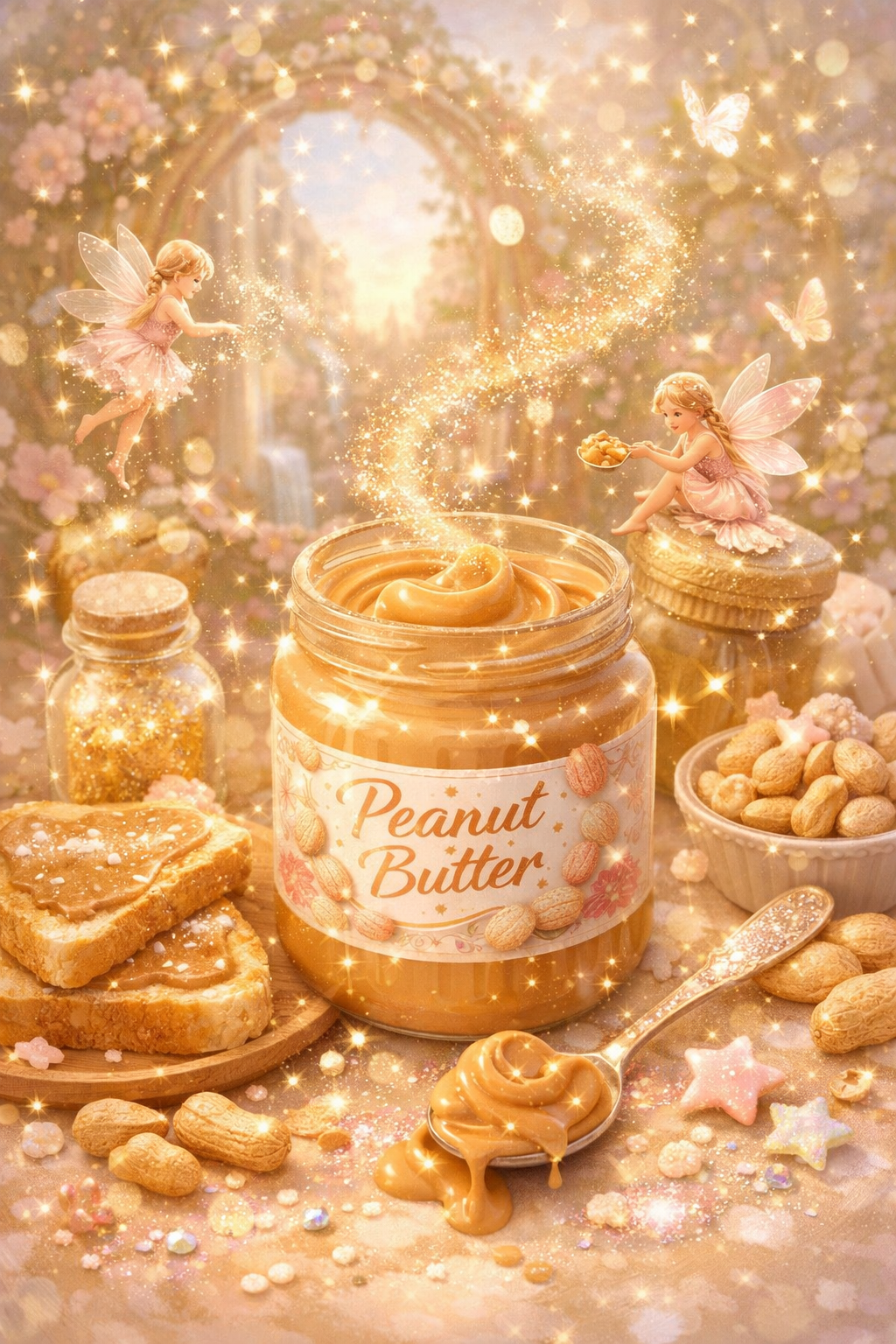 Fondant parfumé individuel - Beurre de cacahuète