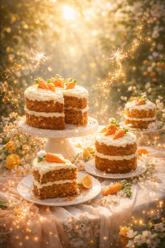 Fondant parfumé individuel - Carrot cake