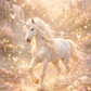 Fondant parfumé individuel - Licorne scintillante