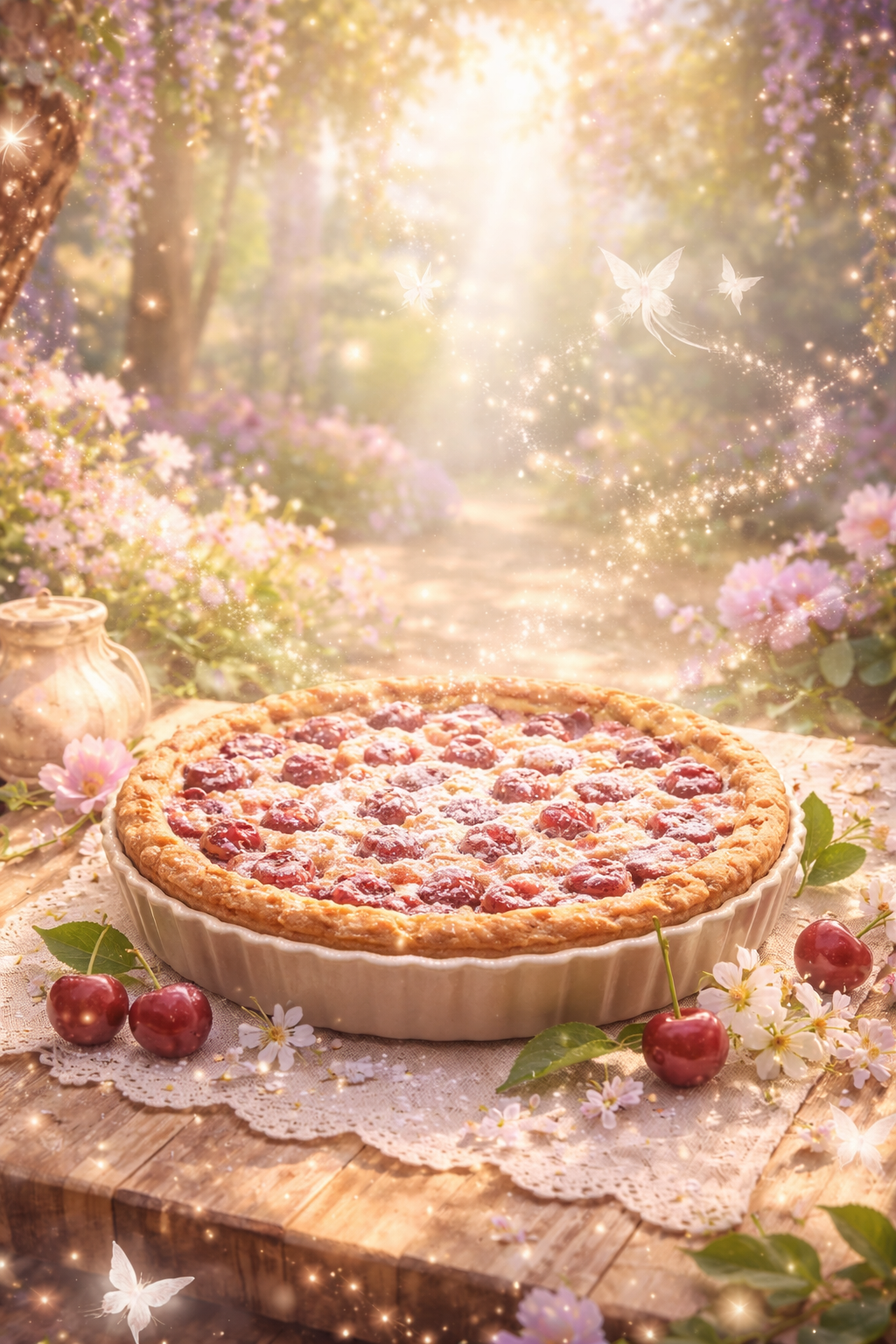 Fondant parfumé individuel - Clafoutis
