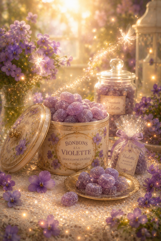 🕯️ Bougie parfumée classique - Violette