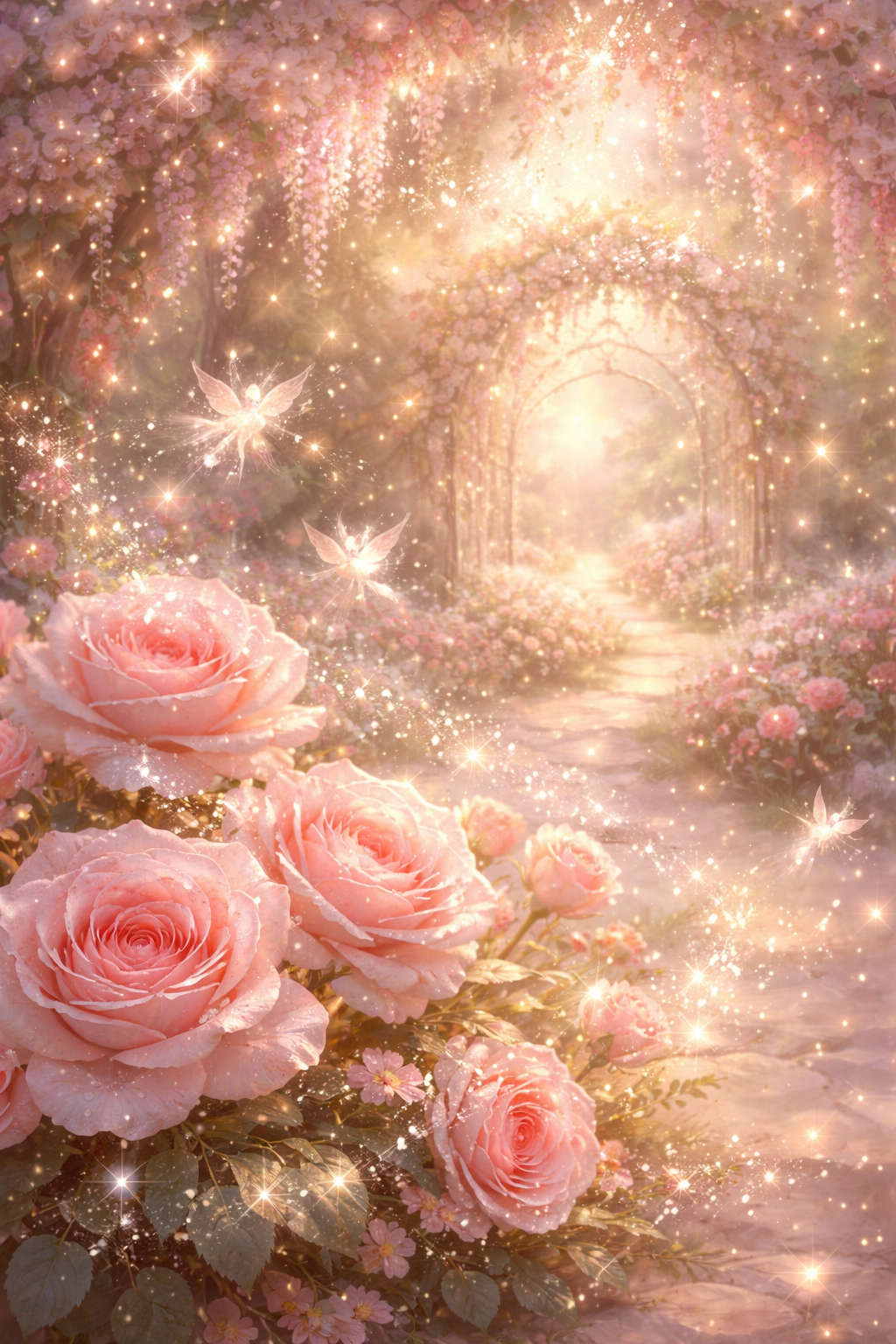 Fondant parfumé individuel - Rose pétillante