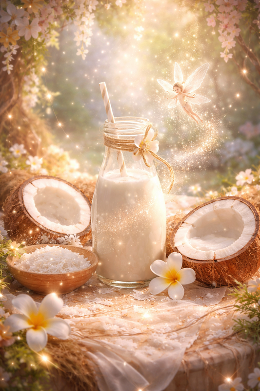 🕯️ Bougie parfumée classique - Lait de coco
