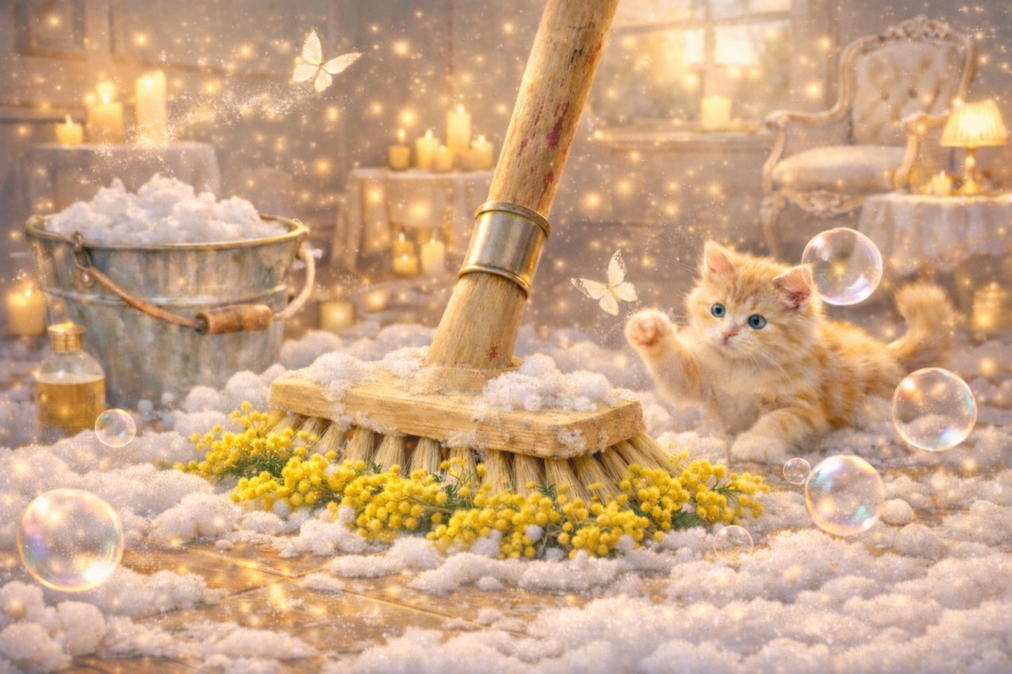 Détergent sol - Mimosa