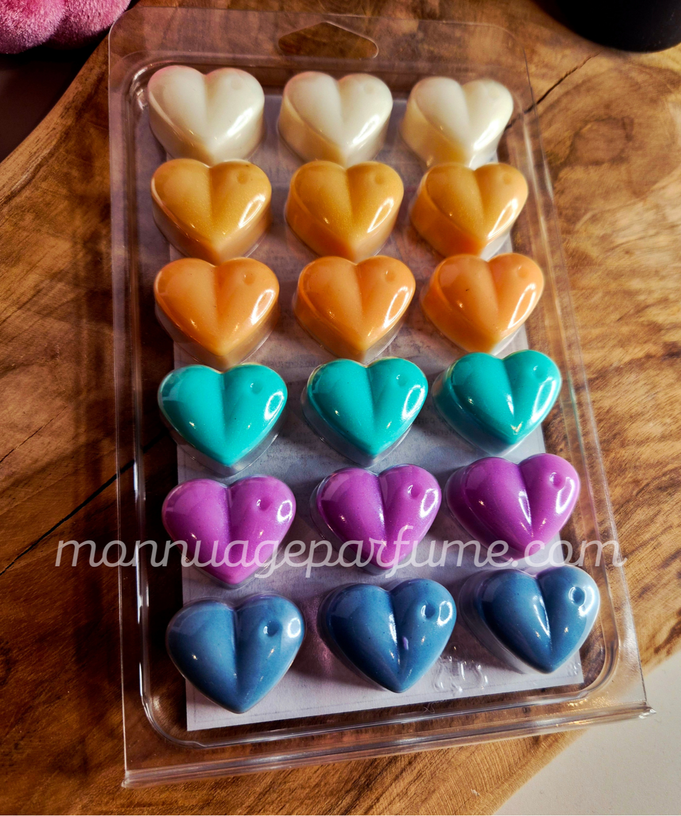 Coffret mini cœurs Halloween