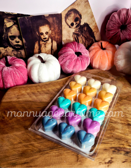 Coffret mini cœurs Halloween