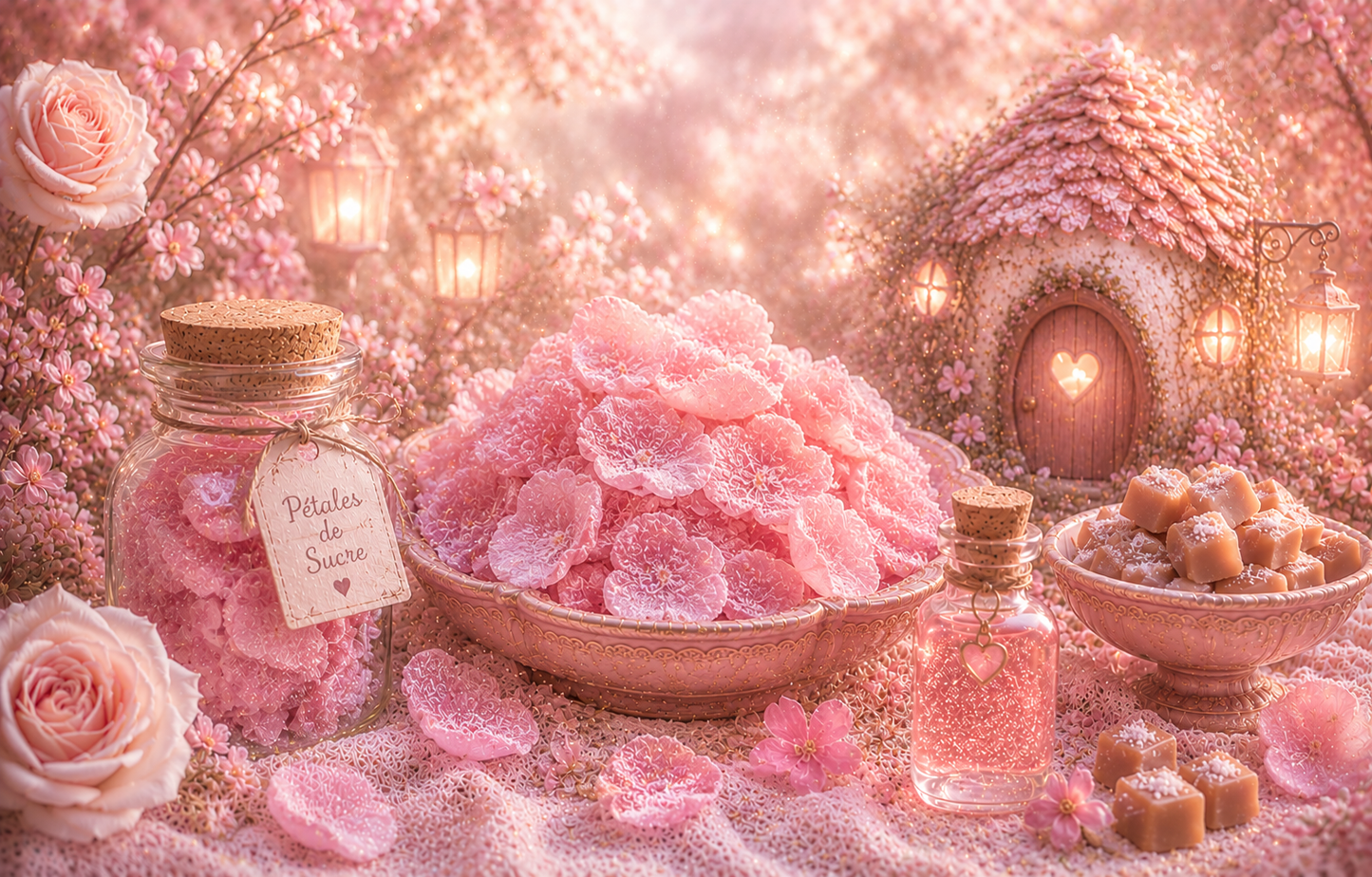 🧚‍♀️ Nectar de Fée – Pétales de sucre