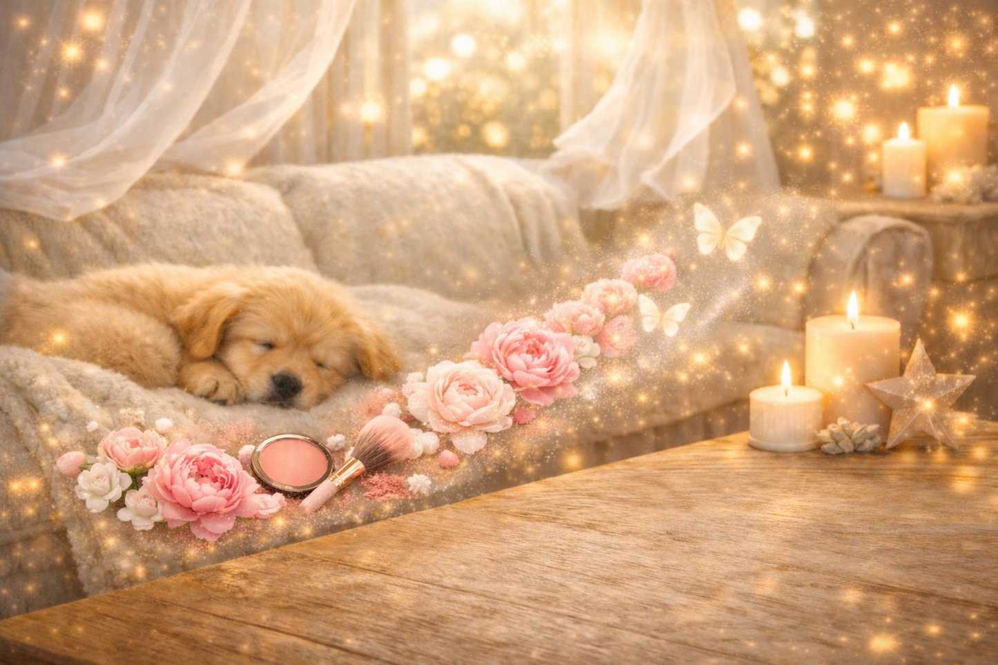 Brume textile - Pivoine et blush